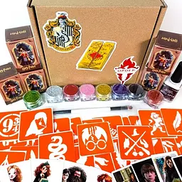 Подарунковий набір "Магічний подарунок від Гоґвортсу" Fresh Tattoo gift-box-potter-5kids - мініатюра 2