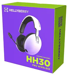 Ігрова гарнітура HATOR Hellyberry HH30 PRO Wireless White-Violet Gradient (HH30_PRO_wireless_WV) - мініатюра 9