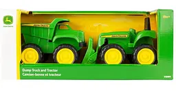 Іграшки для пісочниці 4M John Deere Kids 35874 Трактор та самоскид Набір для гри в піску - мініатюра 8