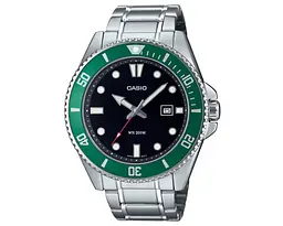 Годинник наручний кварцовий чоловічий водонепроникний Casio MDV-107D-3AVEF
