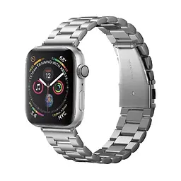 Ремінець Spigen Modern Fit для Apple Watch 42/44/45/49mm Silver (062MP25404)
