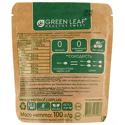 Солодка стевія Green Leaf, 100 г - мініатюра 2