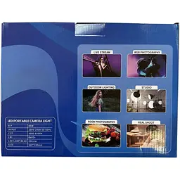 Відеосвітло XPRO PRO-LED U660 RGB (44029-U660_1443) - мініатюра 3