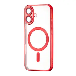Чохол Ductil Metallic Edge with MagSafe (Protected Camera & Lens) iPhone 16 Red