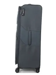Валіза велика XL тканинна з розширенням Snowball 21504 90×54×31см 130+12л Сірий - мініатюра 5