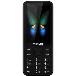 Мобільний телефон Sigma mobile X-style 351 Lider, чорний, 2 Micro-SIM + Nano-SIM, дисплей 3.5" кольоровий (320x480), моноблок
