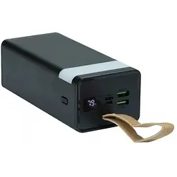 Портативний аккумулятор XO PR130 40000 mAh 22.5W чорний - мініатюра 3