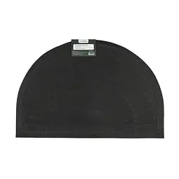 Килимок придверний Eco Fabric Промені півколо з кромкою чорний 40 х 60 см (4060-022) - мініатюра 4