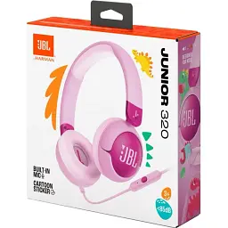 Навушники з мікрофоном JBL Junior 320 Purple (JBLJR320PUR) - мініатюра 2