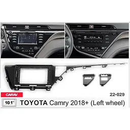 Перехідна рамка Toyota Camry Carav 22-029 - мініатюра 7
