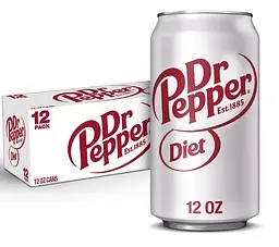 Газований напій Diet Dr Pepper 355 мл (пошкоджена банка) - мініатюра 2