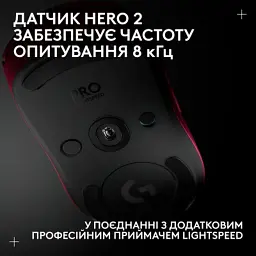Мишка Logitech G Pro 2 Lightspeed Wireless Magenta (910-007309) - мініатюра 9