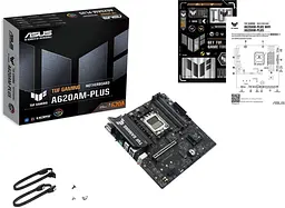 Материнська плата ASUS TUF GAMING A620AM-PLUS (TUF GAMING A620AM-PLUS) (Socket AM5, AMD A620A, Micro-ATX) - мініатюра 5