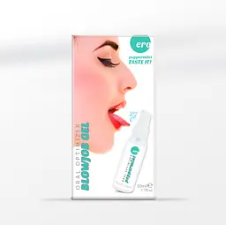 Оральний лубрикант - Ero Oral Optimizer Blowjob Gel Mint, 50 мл - мініатюра 3