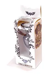 Металева анальна пробка з кристалом Boss Jewellery Dark Silver PLUG Clear 7 см (прозорий) - мініатюра 9