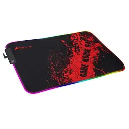 Килимок для мишки Xtrike ME MP-602 RGB lighting Black/Red (MP-602) - мініатюра 2
