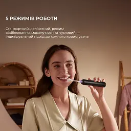 Електрична зубна щітка Mova Fresh Black (ATB13A-BK) - мініатюра 4