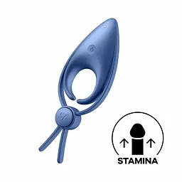 Ерекційне кільце Satisfyer Sniper 13 см блакитний - мініатюра 2