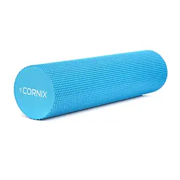 Масажний ролик Cornix EVA+ 60 x 15 см (валик, ролер) XR-0311 Blue - мініатюра 2