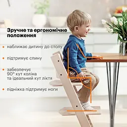 Стільчик Stokke Tripp Trapp Black (100103) - мініатюра 5