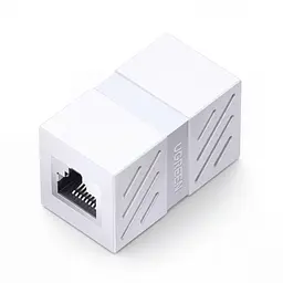 Мережевий з'єднувач UGREEN NW114 RJ45 1000 Мбіт/с білий (20311)