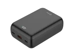 Зовнішній акумулятор (Power Bank) ATRIA WPD-P93 30000mAh Black - мініатюра 2