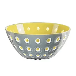 Миска Guzzini 25 см сірий з жовтим (279425141)