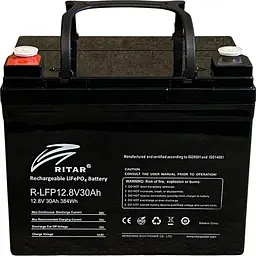 Акумулятор Ritar LiFePO4 12V (12.8V/30Ah/384Wh) (R-LFP 12.8V 30Ah) [152888] - мініатюра 2