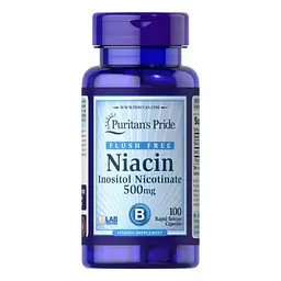 Ніацин Flush Free Niacin 500 мг 100 капсул