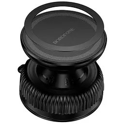 Автотримач Borofone BH139 Rider Vacuum Suction Magnetic Black - мініатюра 4