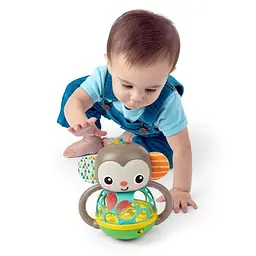 Музичне брязкальце Bright Starts Grab & Giggle Monkey (16779) - мініатюра 3