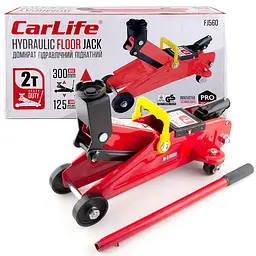 Домкрат підкатний CarLife 2 т 125-300 мм (FJ560) - мініатюра 5
