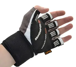 Рукавички для фітнесу Power System PS-2700 Black/White L - мініатюра 3