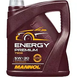 Олива моторна Mannol Energy Premium 5W-30, 5 л (183597)