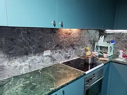 Самоклейка декоративна 3D панель 3D Loft під цеглу мармур 700x770x5мм - мініатюра 2