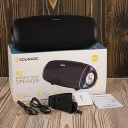 Портативна акустика Sounarc R2 Extreme Bass 60w 12 годин бездротова - мініатюра 5