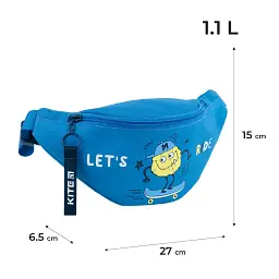 Сумка-бананка дитяча Kite 2577-2 Let's Ride (K24-2577-2) - мініатюра 2