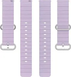 Універсальний ремінець для смарт-годинників Ocean Band 20mm Lilac [84718] - мініатюра 3