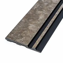 Рейка декоративна Sticker Wall PS 2900х115х12мм Сіро-коричневий із золотими вкрапленнями SW-00002138