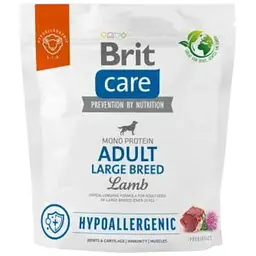 Сухий корм Brit Care Dog Hypoallergenic Adult Large Breed для собак великих порід, гіпоалергенний з ягням, 1 кг
