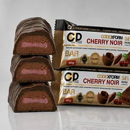Блок протеїнових батончиків CODExFORM Protein Bar 12*50 г - Вишня - мініатюра 5