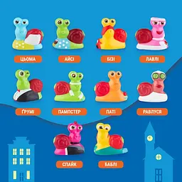 Уцінка. Натуральні цукерки Bob Snail Яблуко-Груша з колекційною іграшкою Dragosnails 20 г - мініатюра 3