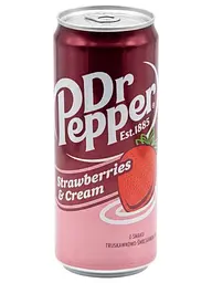 Газований напій Dr Pepper Strawberries & Cream 330 мл