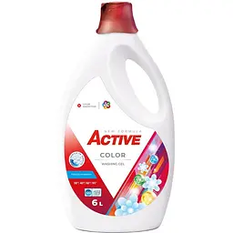 Гель для прання Active Color для кольорових речей, 6000 мл