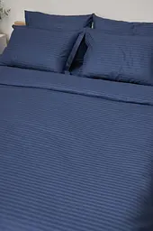 Комплект постільної білизни Moon&Star Дитячий 110x140 см наволочки 2x50x50 см Delfi Blue Satin Stripe - мініатюра 6