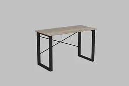 Письмовий стіл Ferrum-decor Драйв 750x1000x700 Чорний метал ДСП Дуб Сонома Трюфель 16 мм (FRD-103154) - мініатюра 5