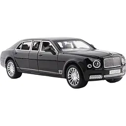 Колекційна металева модель седана АвтоЕксперт Bentley Mulsanne з інерцією, світлом та звуком 1:24