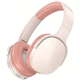 Бездротові накладні навушники MZ Sport C-6713 Bluetooth 5.3 MP3 FM-радіо 64 години роботи рожевий