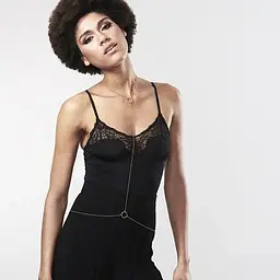 Ланцюжок на шию і пояс Bijoux Indiscrets Magnifique I Body Chain - Gold - мініатюра 6