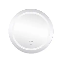 Дзеркало Lidz Aria R600 з LED-підсвічуванням Touch, з антизапотіванням, з диммером яскравості LD78LR600 - мініатюра 3